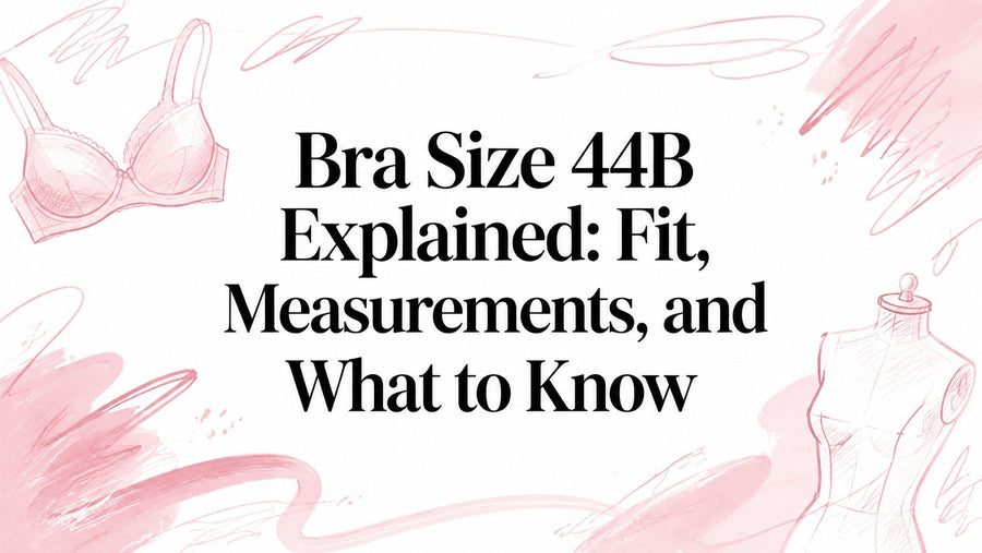 Bra Size 44B Explained: Fit, Measurements, and What to Know