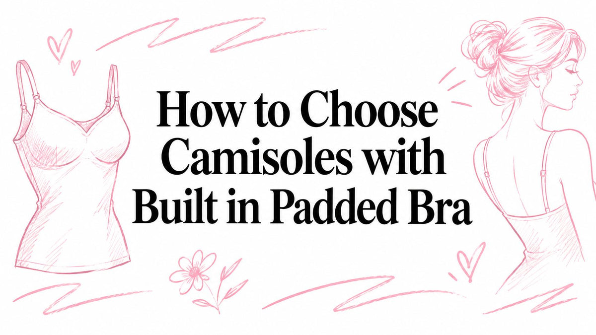 How to Choose Camisoles with Built in Padded Bra