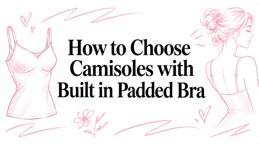 How to Choose Camisoles with Built in Padded Bra