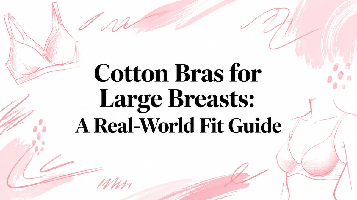 Cotton Bras for Large Breasts: A Real-World Fit Guide