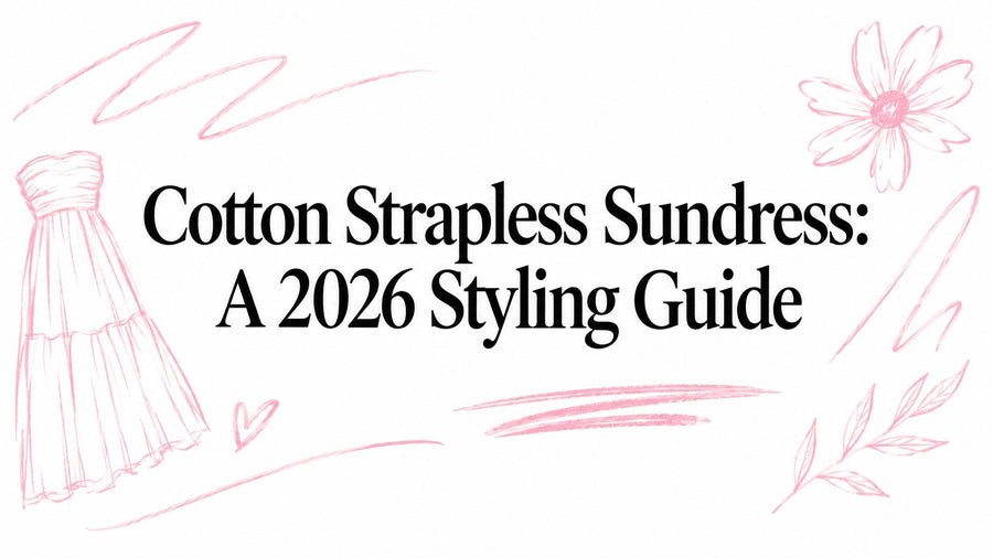 Cotton Strapless Sundress: A 2026 Styling Guide
