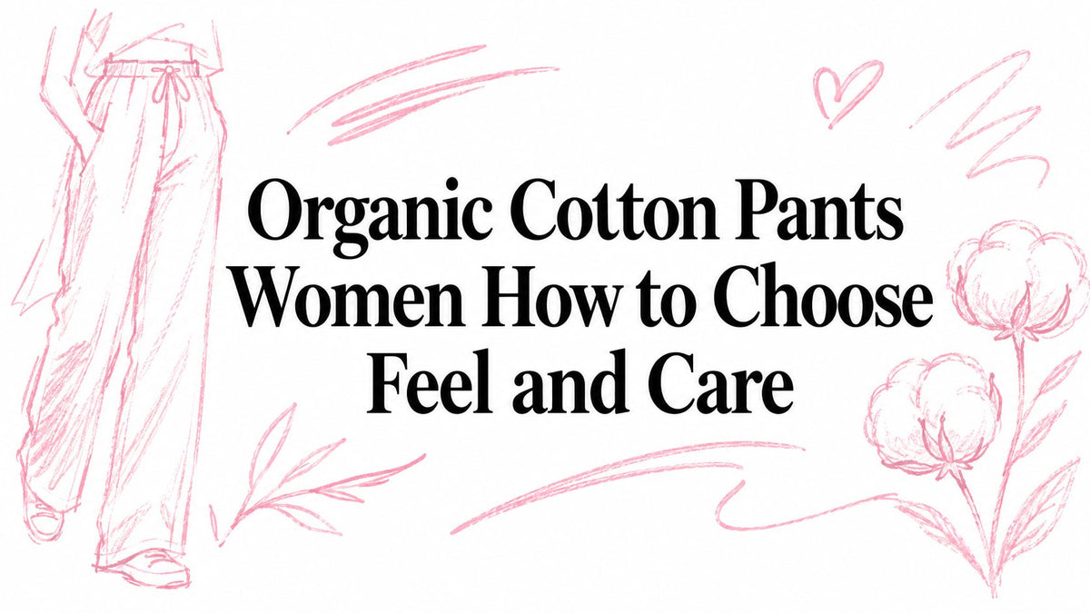 Organic Cotton Pants Women How to Choose Feel and Care