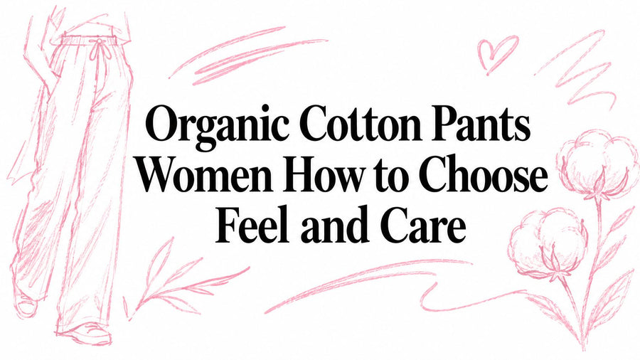 Organic Cotton Pants Women How to Choose Feel and Care