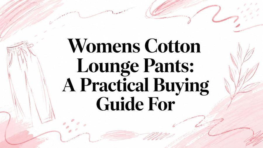 Womens Cotton Lounge Pants: A Practical Buying Guide For