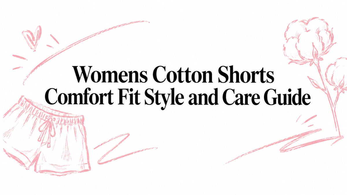 Womens Cotton Shorts Comfort Fit Style and Care Guide