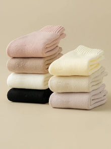 The Cloud Warm Crew Sock Kit of 5 Nuage