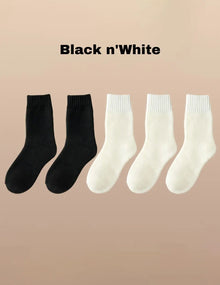 The Cloud Warm Crew Sock Kit of 5 Nuage
