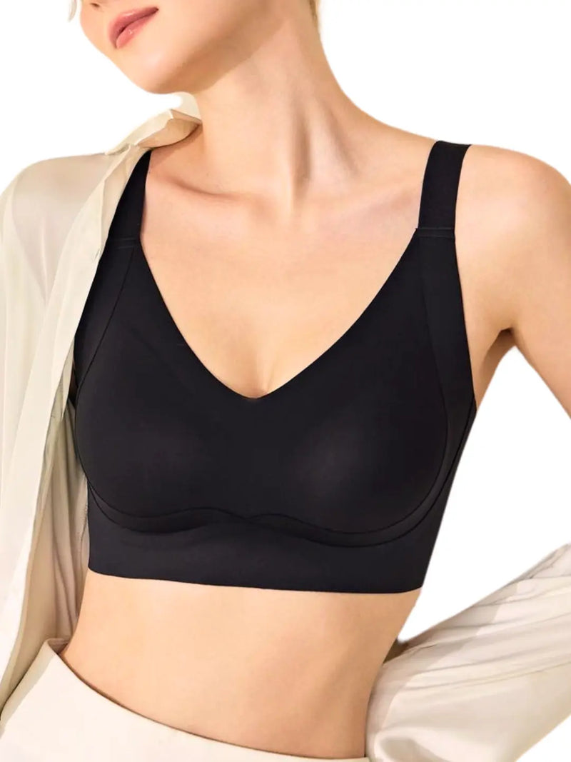 Side Support Full-Cup Back-Hook Bra Nuage
