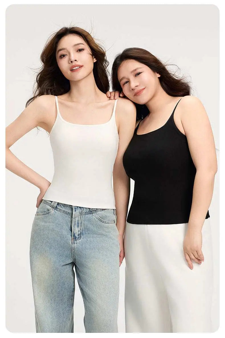 Slim-Strap Tank Top Nuage