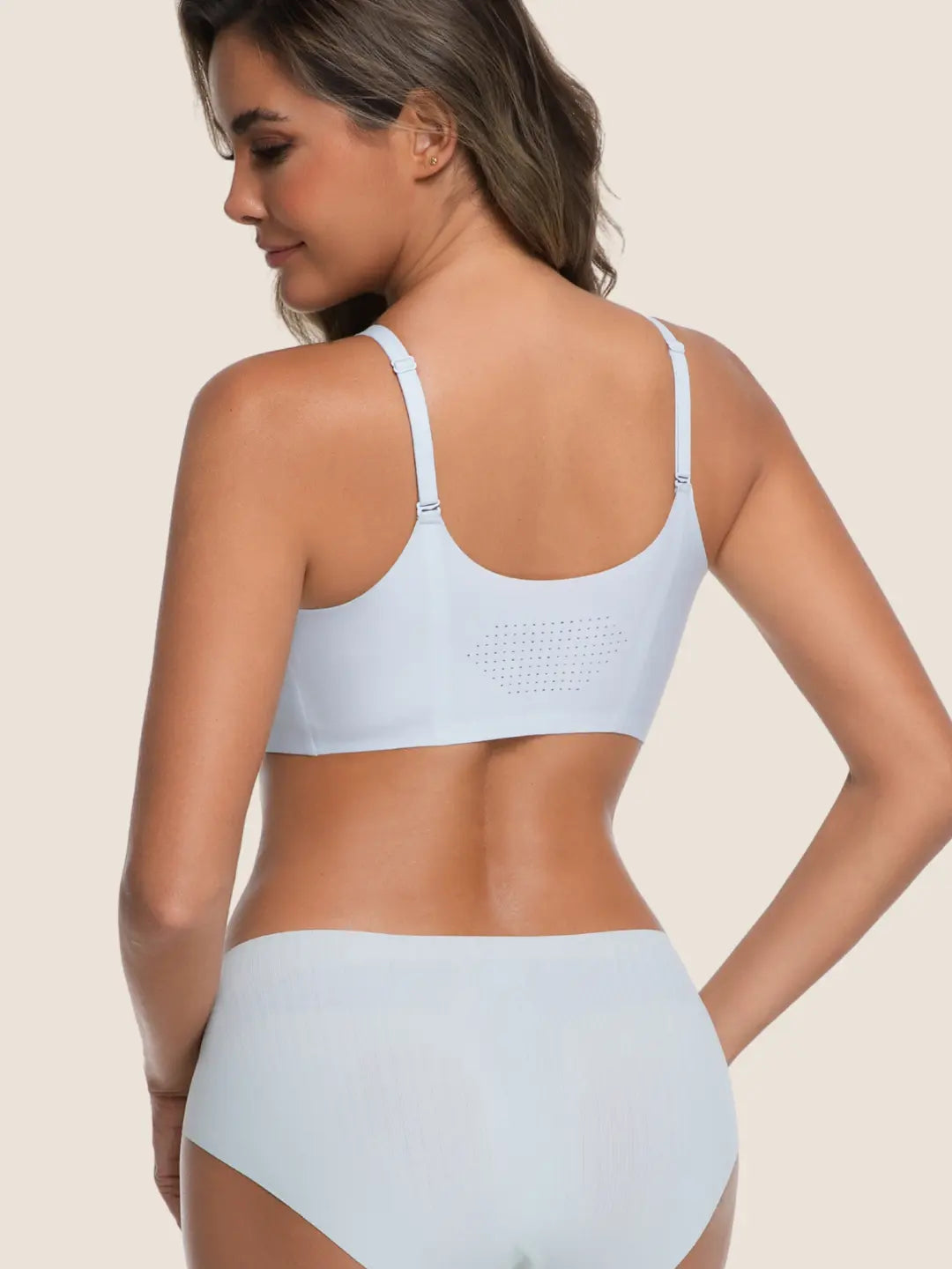 Wireless Soft Stay-Put Bra Pull Over Nuage