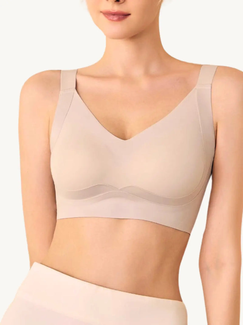 Side Support Full-Cup Back-Hook Bra Nuage