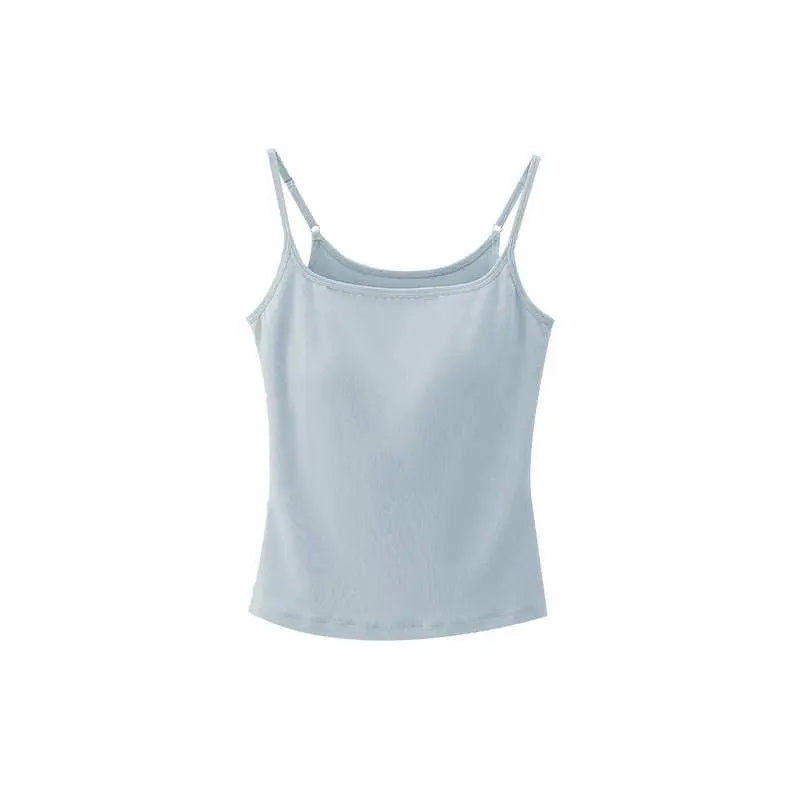 Slim-Strap Tank Top Nuage
