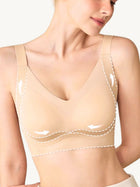 Side Support Full-Cup Back-Hook Bra Nuage