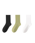 Ribbed Stacked Mid-Calf Socks Nuage