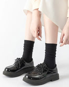Ribbed Stacked Mid-Calf Socks Nuage