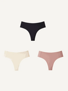 SmoothMove Anti-Camel Toe Thong Kit of 3 Nuage